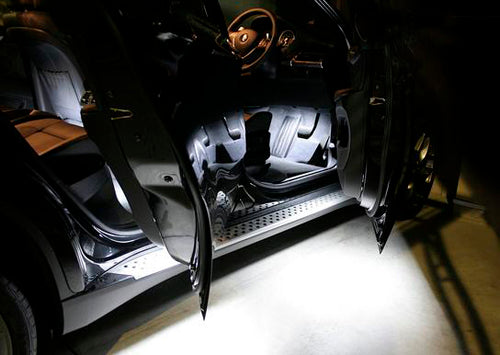 For BMW Mini Cooper Clubman Countryman 2x LED Courtesy Footwell Door Trunk Light