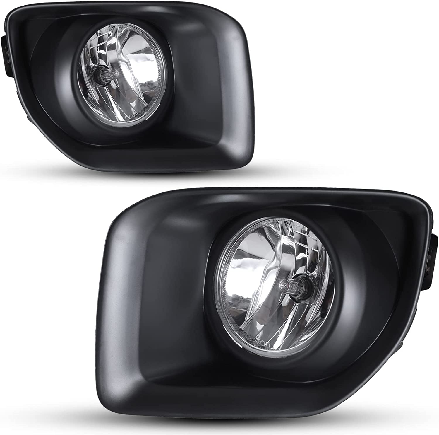 Fog Lights Kit for 2015 2016 2017 2018 2019 GMC Canyon, OE Style Clear Lens Fog Lamps Assembly