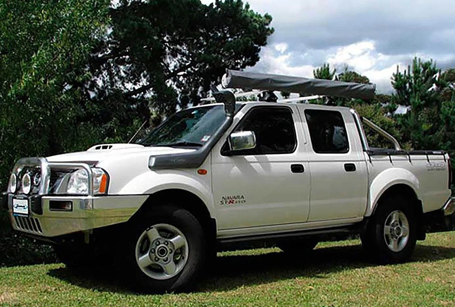 Snorkel Kit For 2000-2004 Nissan Frontier D22 Cold Ram Intake System Rolling Head Set