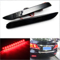2x Smoked LENS Bumper Reflector LED Tail Brake Lights For 1999-2003 Lexus RX300 2015-up Lexus RC