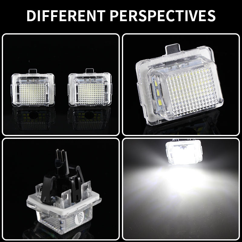 2x LED License Plate Light For Mercedes Benz W204 W212 W221 W222 C207 C117 S550 S600 S63 S65 R231 W222 C216 C/E/S-Class OEM#A2218200856