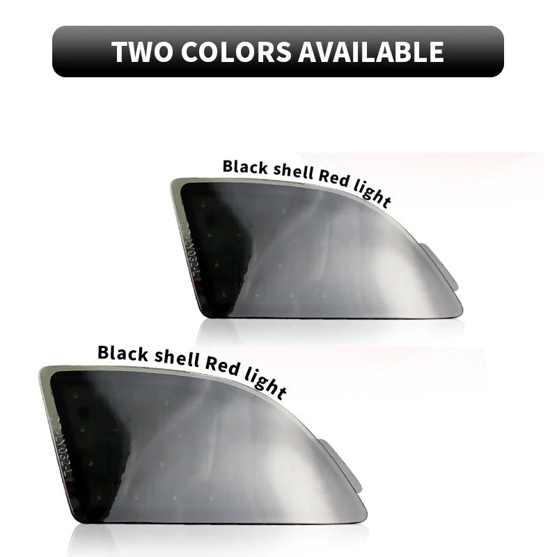 LED Rear Bumper Turn Signal Stop Brake Lights For 2014-2018 Mazda 3 Hatchback