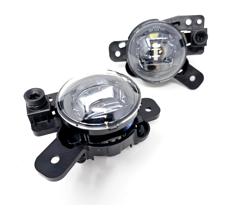Clear Lens LED Fog Lights Kit For 2023 2024 2025 GMC Canyon with Switch Wire Bezel 6000K White