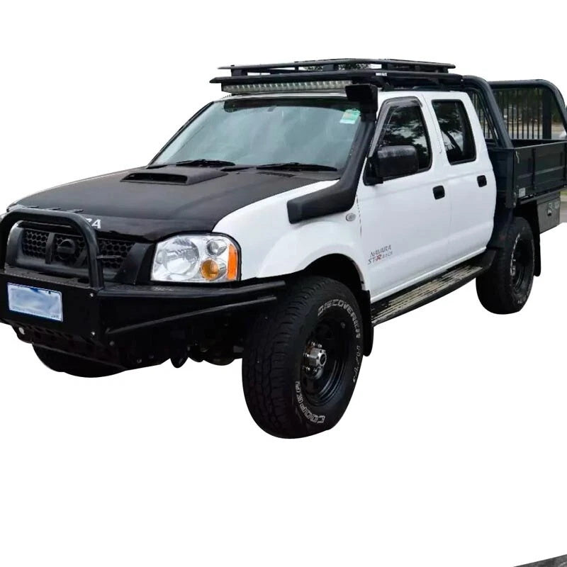 Snorkel Kit For 2000-2004 Nissan Frontier D22 Cold Ram Intake System Rolling Head Set