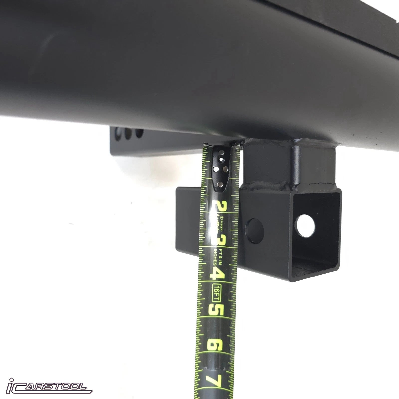 For 2" Receiver Heavy Duty Steel Tow Hitch Drop Step Bar Black Extend Extendable