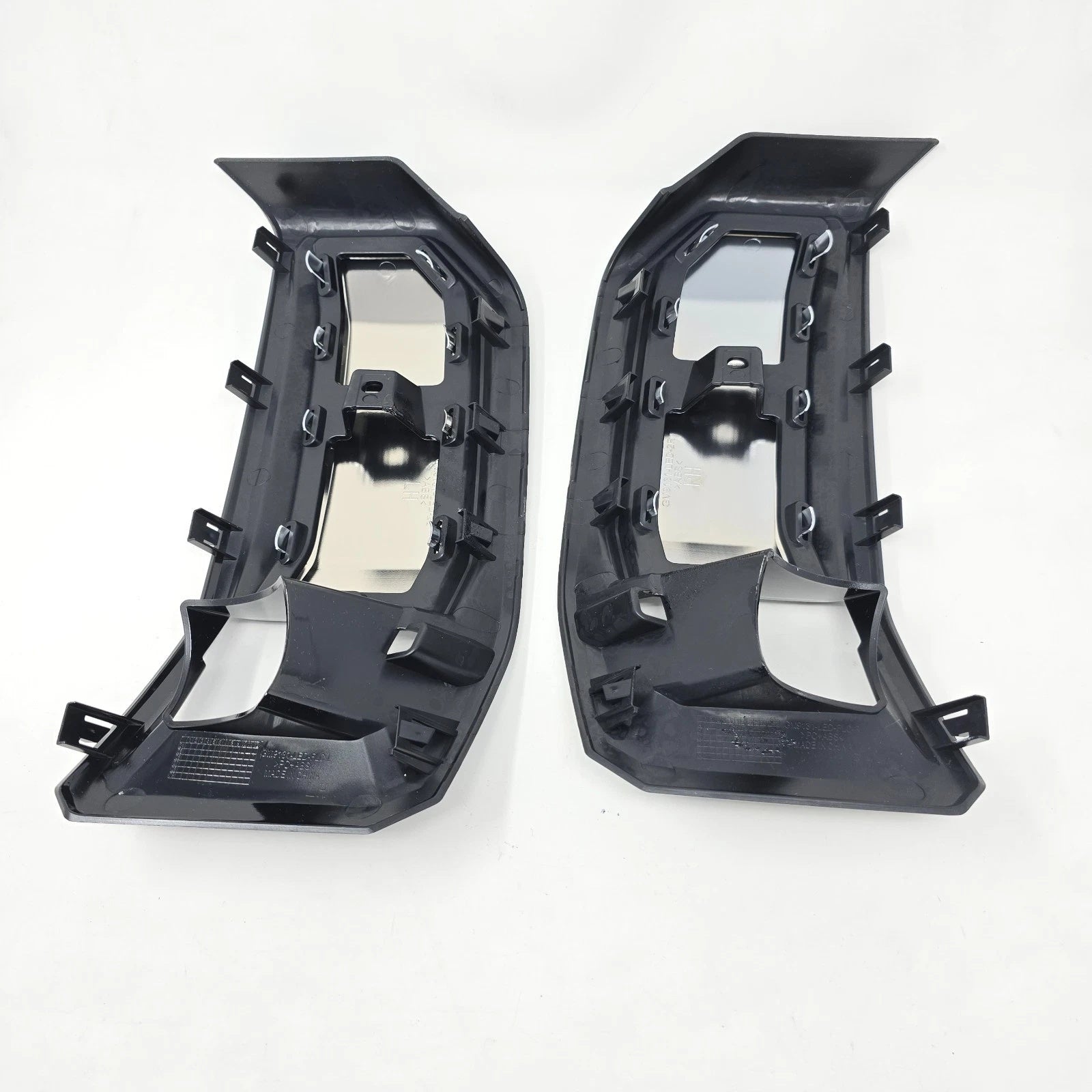 For 2024-2025 GMC Sierra 2500HD / 3500HD LED Fog Light Kit with Switch Bezel Wire Silver