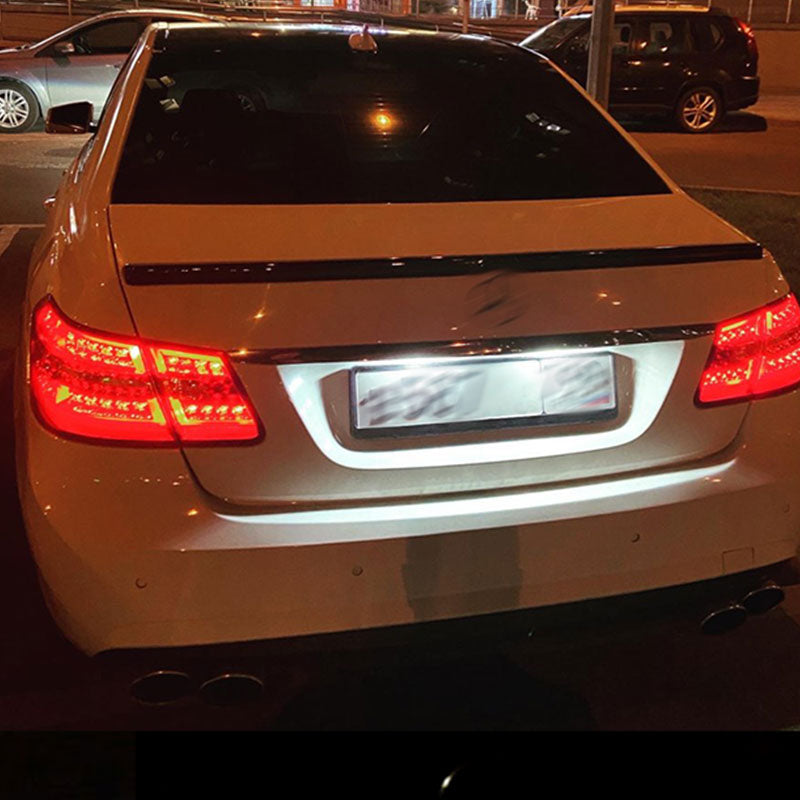 2x LED License Plate Light For Mercedes Benz W204 W212 W221 W222 C207 C117 S550 S600 S63 S65 R231 W222 C216 C/E/S-Class OEM#A2218200856
