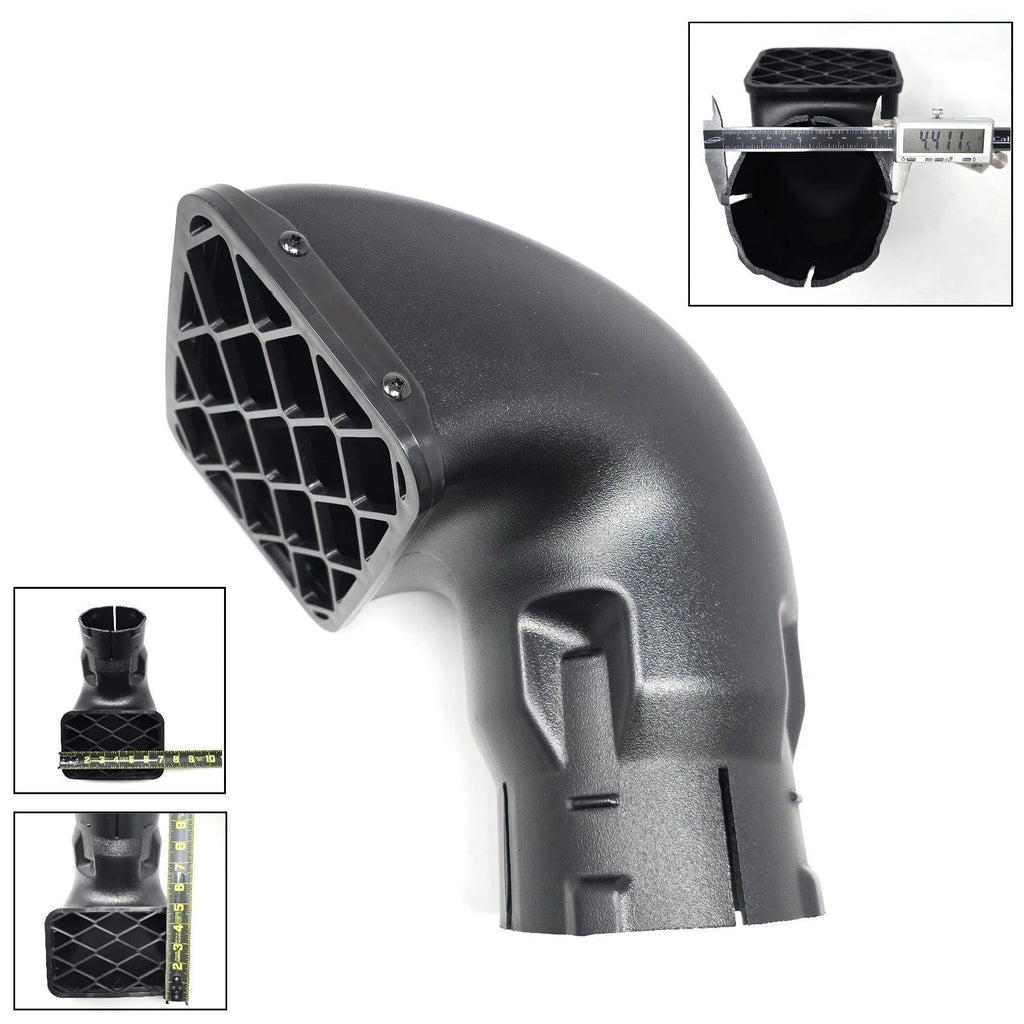 Universal Fit Ram Inlet Intake Snorkel Head 4" Inner Diameter Off Road 4x4 New