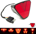 F1 Style Hitch Cover LED Brake Sequential Signal Light 2" Receiver Red Reflector Tow Truck Universal 4-in-1 Function - Sequential Signal/Brake/Reverse/Runing Light