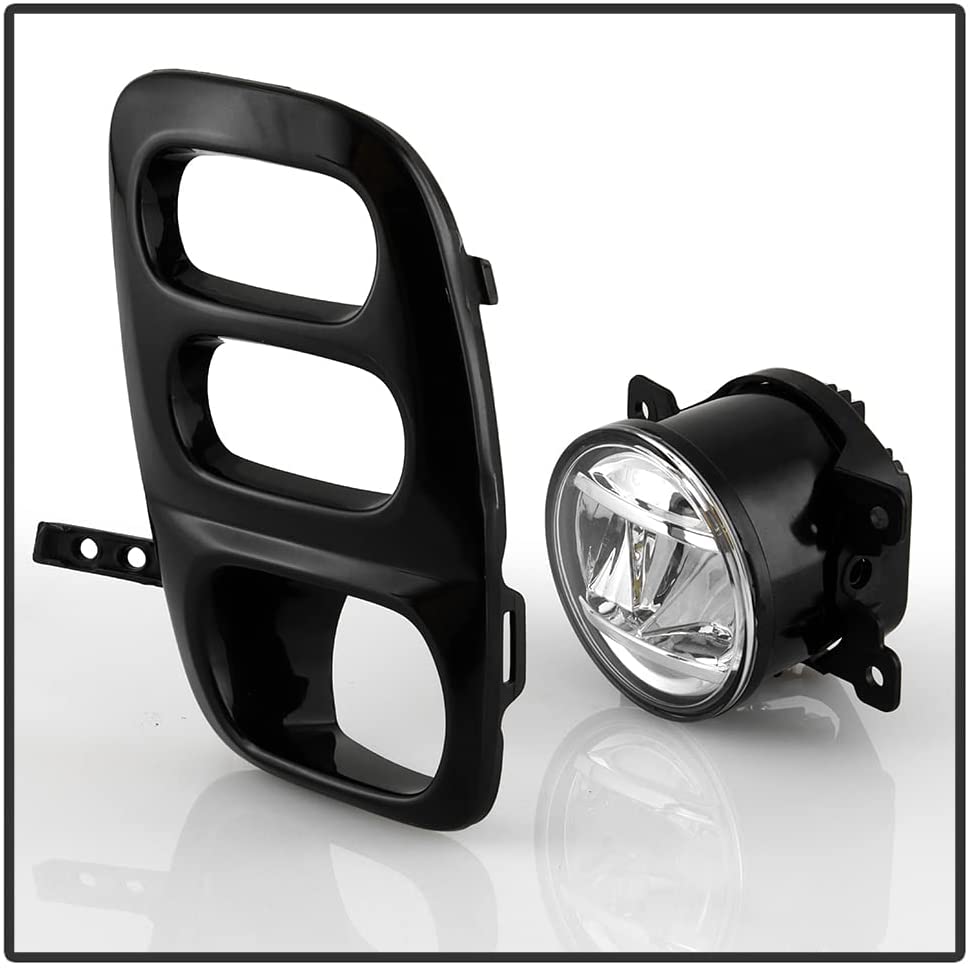 Clear Lens LED Fog Lights Kit For 2021-2022 Honda Odyssey with Switch Bezel Wires Relay OEM# 33950TEYY01 / 33900TEYY01,HO2592144 / HO2593144 19-6225-00 / 19-6226-00