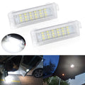 For BMW 1 3 5 7 Series X3 X5 X6 2x White 6000K LED Step Courtesy Door Lights