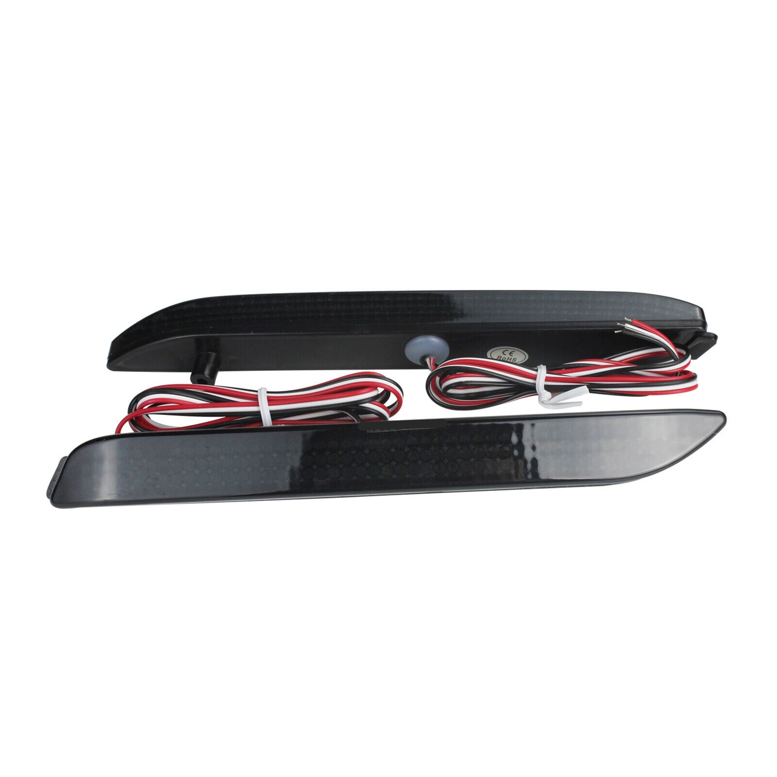 2x Smoked LENS Bumper Reflector LED Tail Brake Lights For 1999-2003 Lexus RX300 2015-up Lexus RC