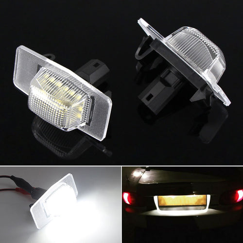 2x White LED License Plate Lights Lamps For For 2001-2007 Ford Escape/2005-2007 Mercury Mariner