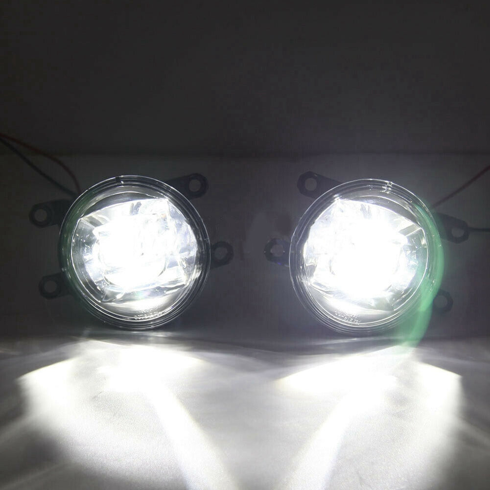 Clear Lens LED Fog Driving Lights Kit Assembly For 2021 2022 2023 2024 2025 Toyota Sienna LE XLE XSE LIMITED PLATINUM Wire Harness Switch Kit OEM# 81210-08040,81220-08040,TO2593145,TO2592145