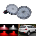 2x Clear Lens LED Bumper Reflector Tail Brake Stop Light For Corolla Scion xB iQ OEM#TO2830104C,8191002040   8191002040 81910-02040 TO2830104