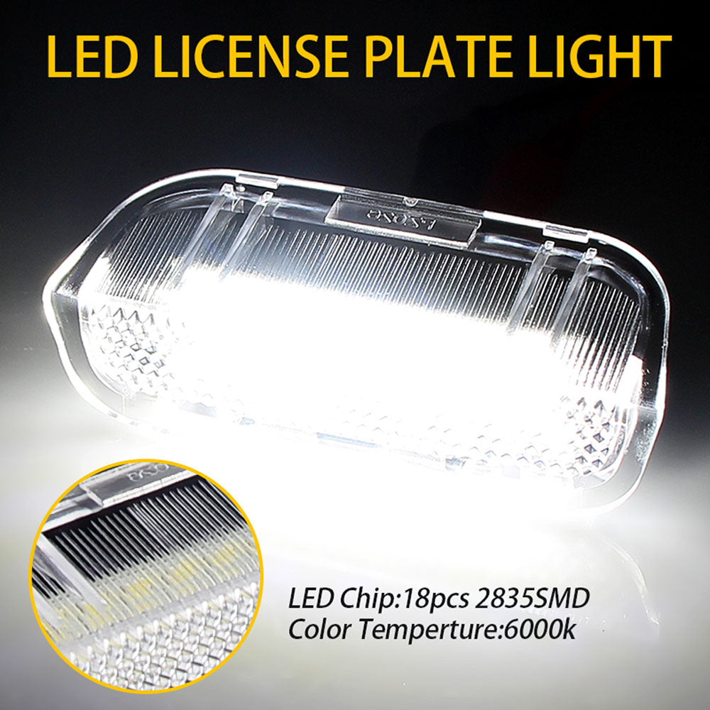2x White 18-SMD LED Side Door Courtesy Lights For 2011-2018 Porsche Cayenne 92A
