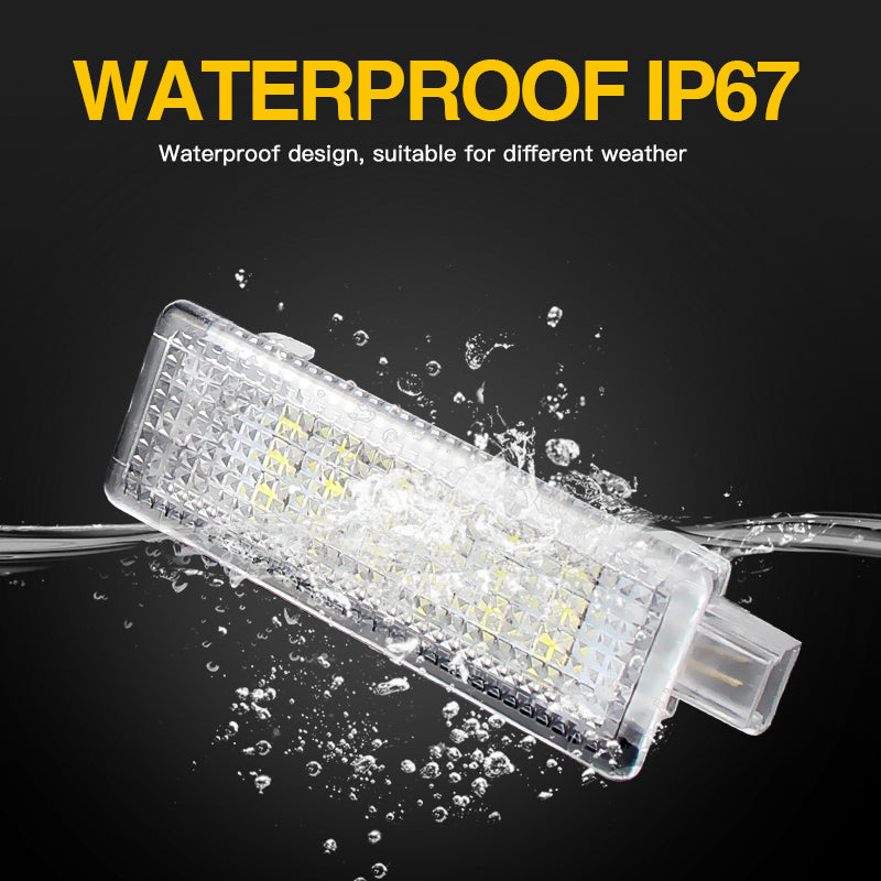 For BMW Mini Cooper Clubman Countryman 2x LED Courtesy Footwell Door Trunk Light