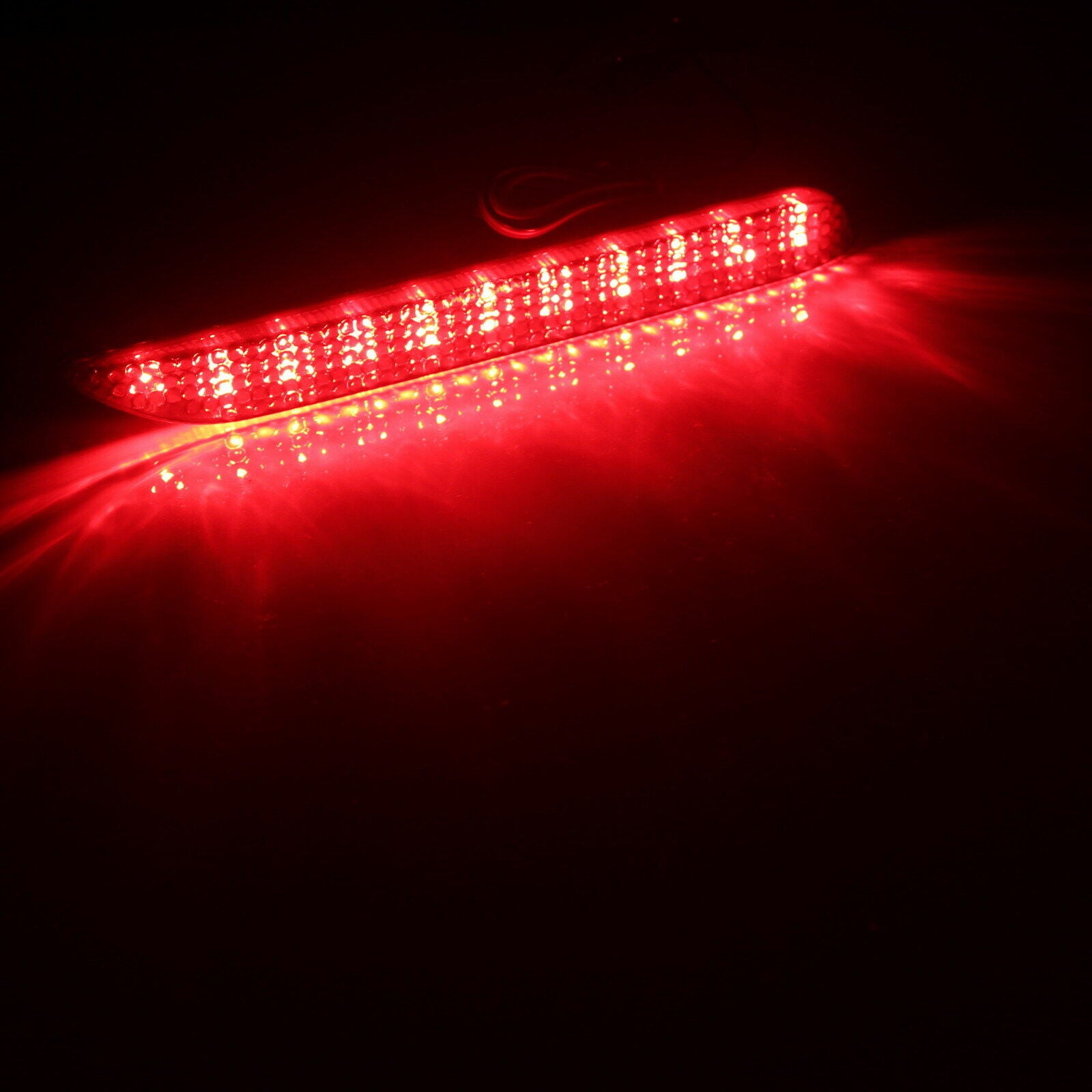 2x Smoked LENS Bumper Reflector LED Tail Brake Lights For 2003-2009 Lexus GX470 2015-up Lexus NX