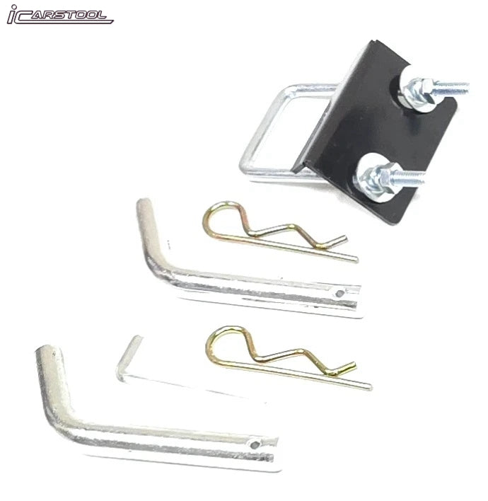For 2" Receiver Heavy Duty Steel Tow Hitch Drop Step Bar Black Extend Extendable
