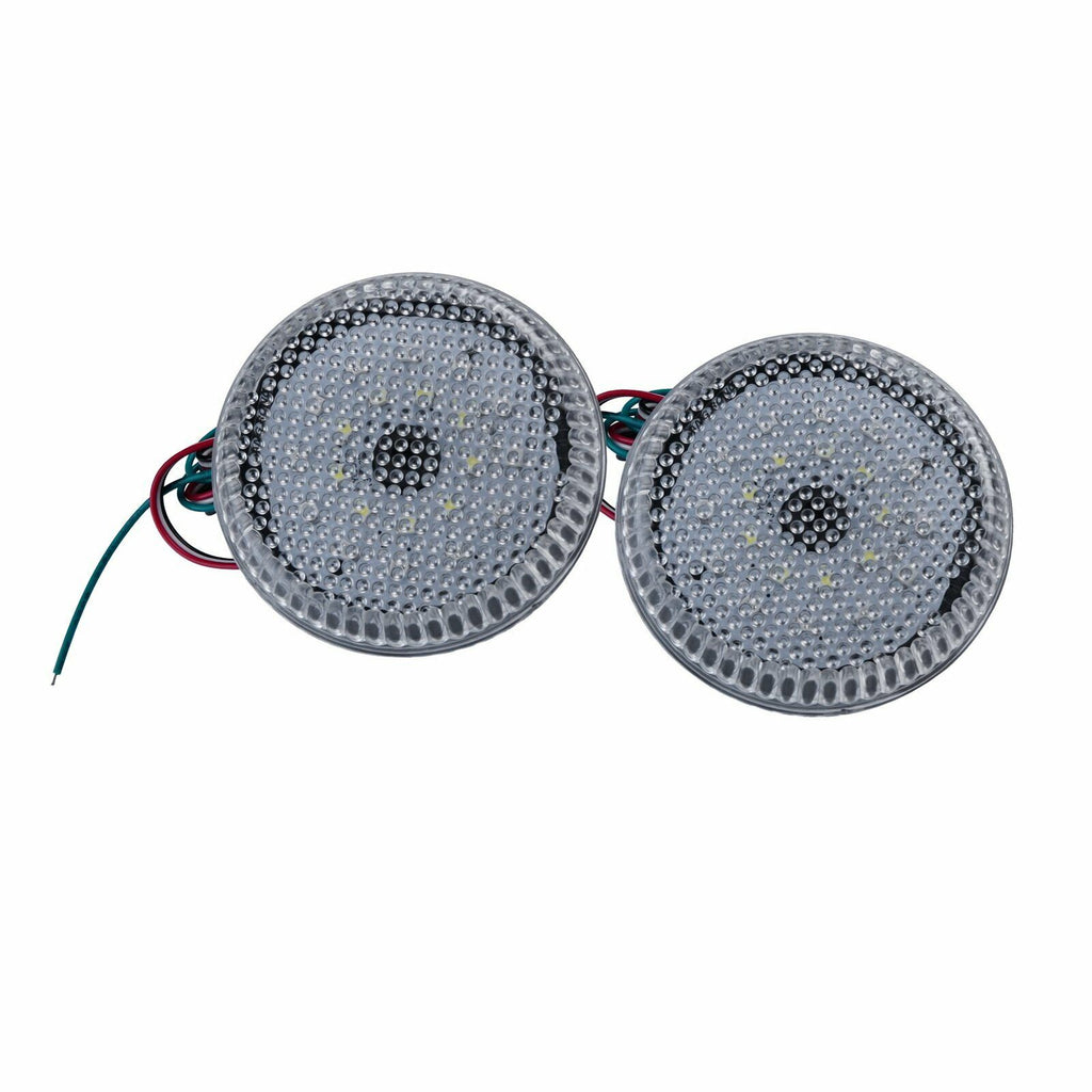 2x Clear Lens LED Bumper Reflector Tail Brake Stop Light For Corolla Scion xB iQ OEM#TO2830104C,8191002040   8191002040 81910-02040 TO2830104