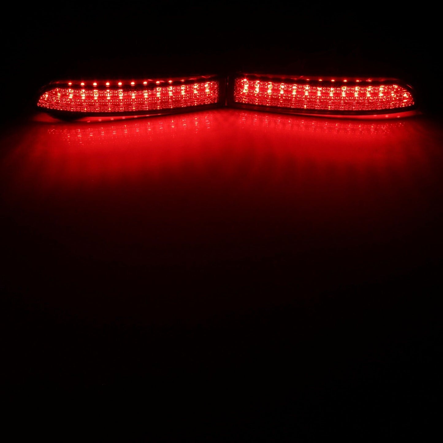2x Smoked Lens LED Bumper Reflector Tail Brake Light For Toyota RAV4 Scion xD OEM#81910-13022, 81920-13022; TO2831102