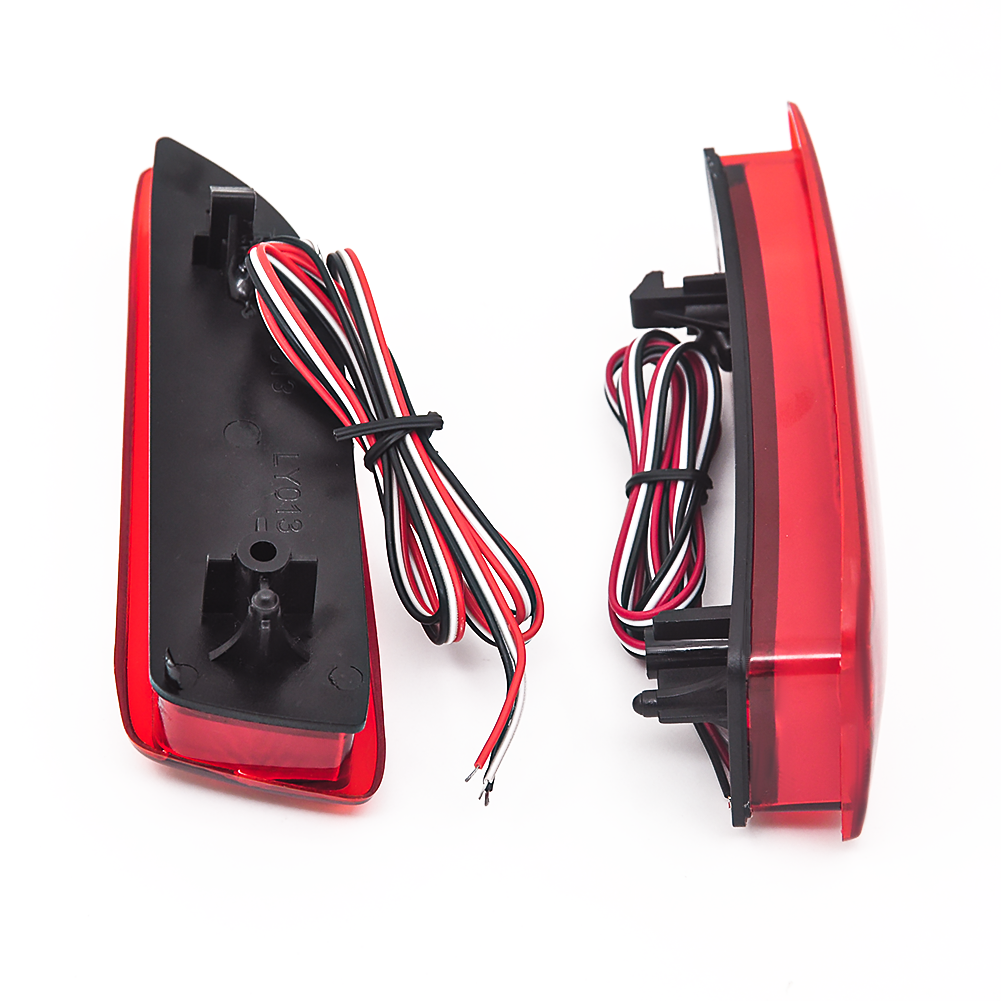 2x Red Len LED Bumper Brake Light Lamps For 2011 2012 2013 Lexus CT200h