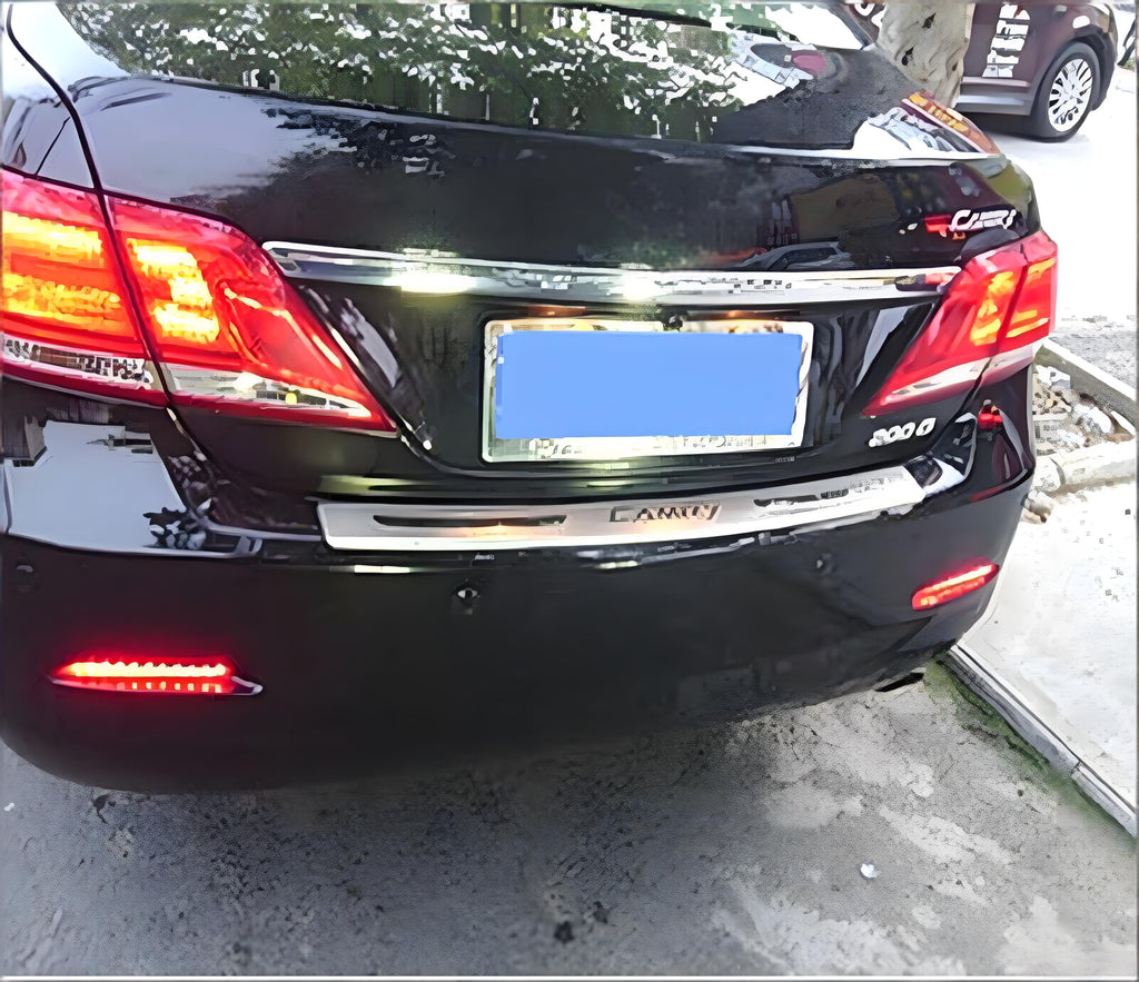 2x Smoked LENS Bumper Reflector LED Tail Brake Lights For 2003-2009 Lexus GX470 2015-up Lexus NX