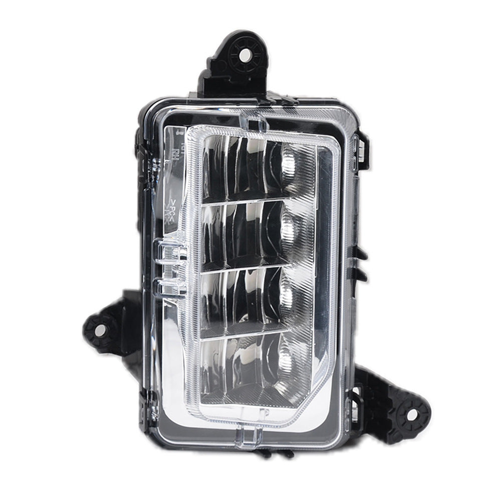 Clear Lens LED Fog Lights Kit For 2019 2020 2021 GMC Sierra 1500 Base SLE Replacement Wires Bezel Switch Relay OEM# 84513246, 84513247 GM2592331, GM2593331