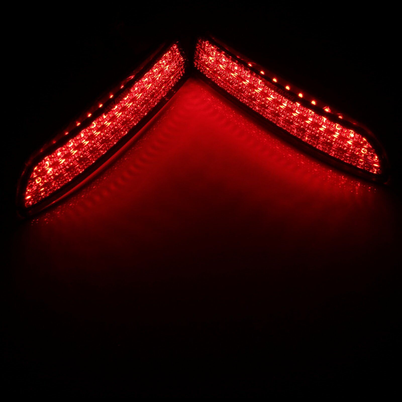 2x Smoked Lens LED Bumper Reflector Tail Brake Light For Toyota RAV4 Scion xD OEM#81910-13022, 81920-13022; TO2831102