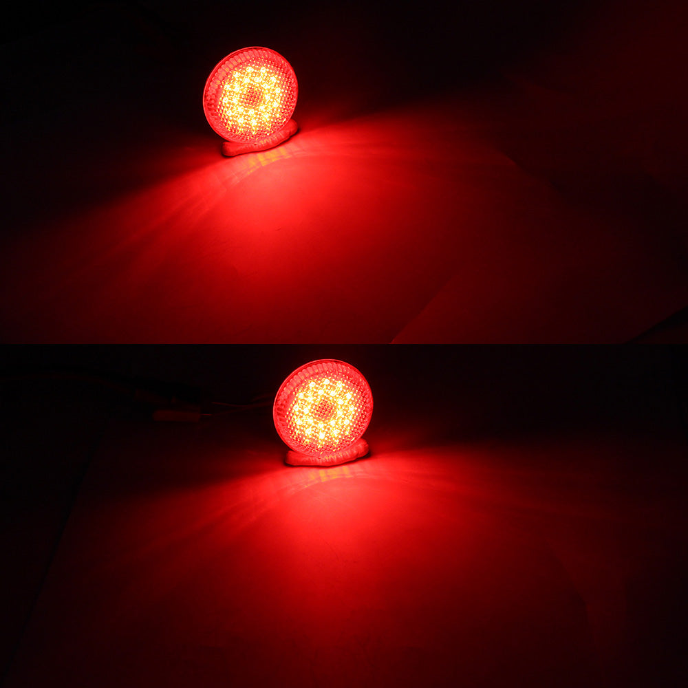 2x Smoked Lens Bumper Reflector LED Tail Brake Light For Toyota Sienna SE and Limited Edition only /Corolla/ iQ