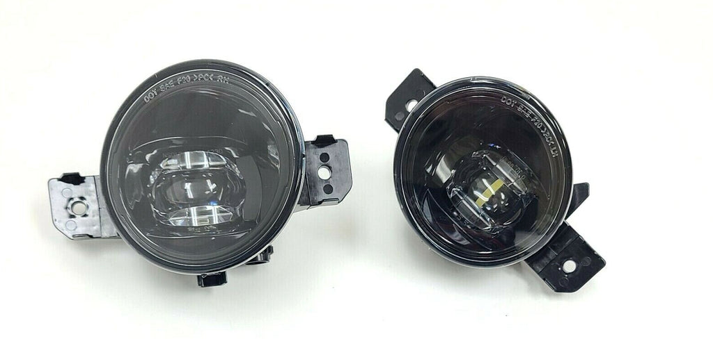 Built-in LED Fog Lights Kit for Infiniti M35 / M45 JX35 QX60 Nissan Sentra Altima Sedan Coupe Rogue Maxima Murano Versa Pathfinder (OE Style, Clear Lens) with Switch, Wires, Relay OEM#NI2593122 / NI2592122, 261559B91C / 261509B91C