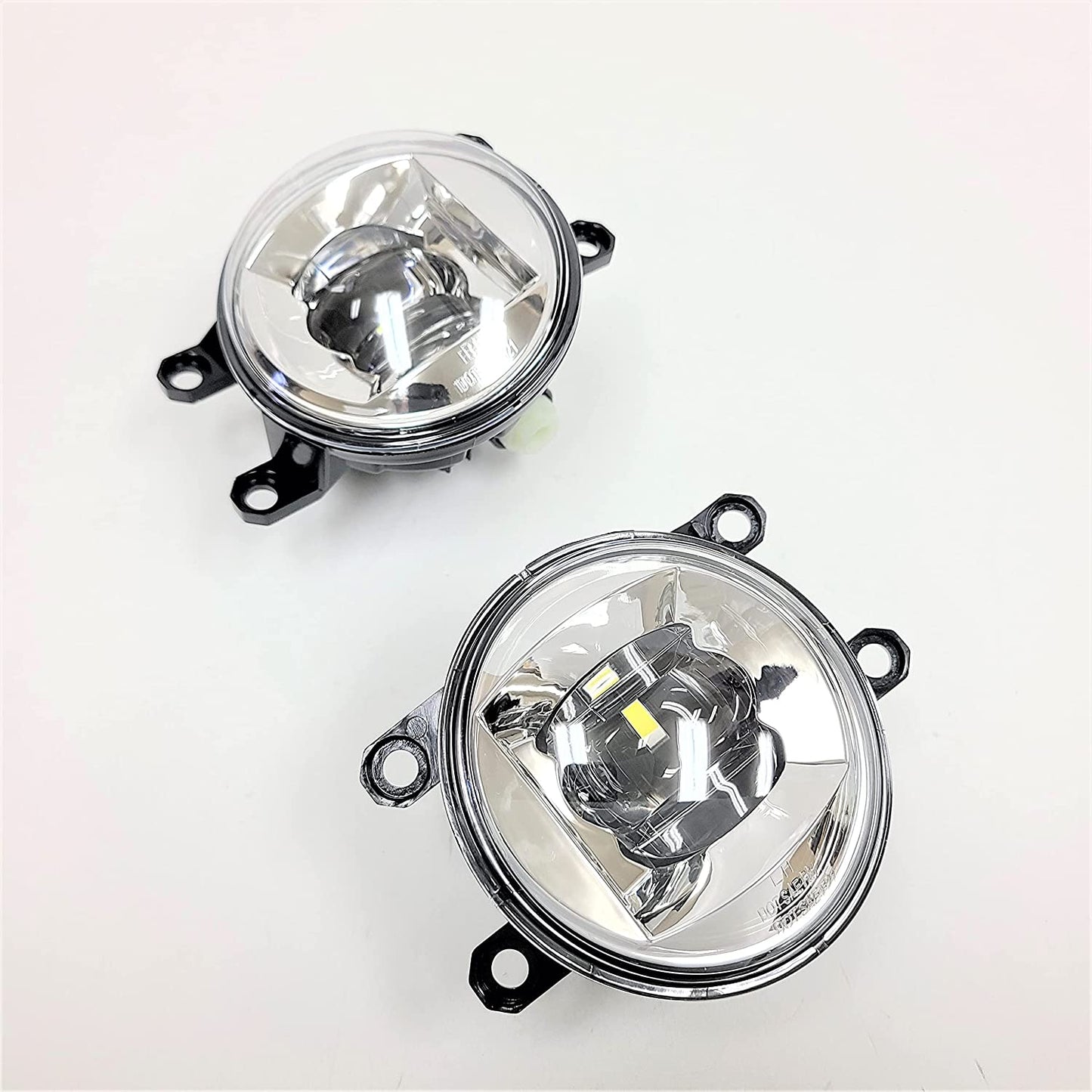 Clear Lens LED Fog Driving Lights Kit Assembly For 2021 2022 2023 2024 2025 Toyota Sienna LE XLE XSE LIMITED PLATINUM Wire Harness Switch Kit OEM# 81210-08040,81220-08040,TO2593145,TO2592145