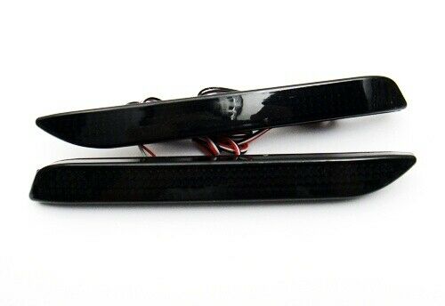 2x Smoked LENS Bumper Reflector LED Tail Brake Lights For 2011-2013 Toyota Sienna LE SE XLE