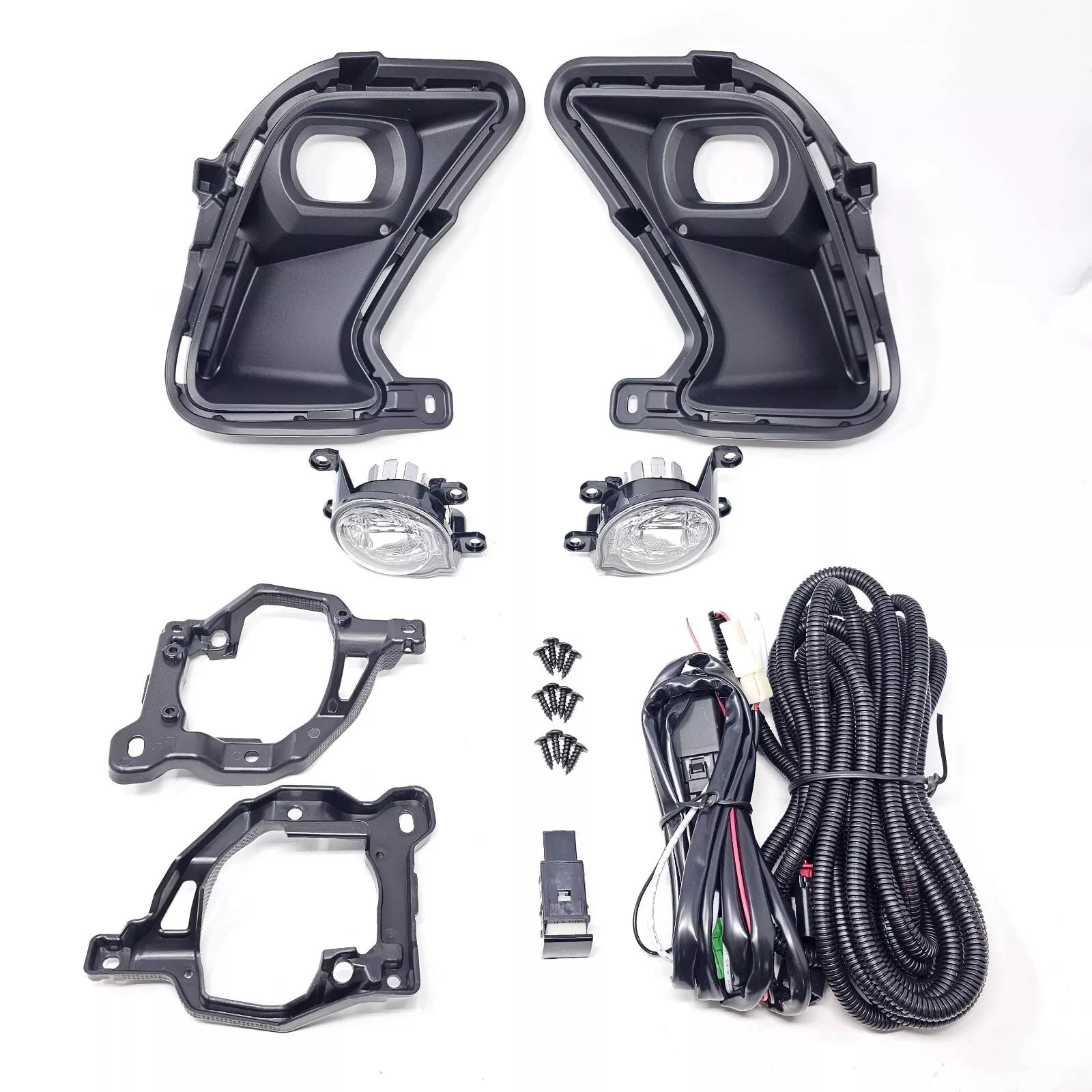 LED Fog Light Kit For 2024-2025 Toyota Grand Highlander XLE LIMITED PLATINUM HYBRID with Switch Bezel Wires