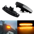 2x Smoke Lens LED Side Marker Lights For Nissan Pathfinder/Infiniti M35 M45 G35 OEM#26160-JK00B, 26160-JK00A, 26160JK00A,26160JK00B,IN2550110
