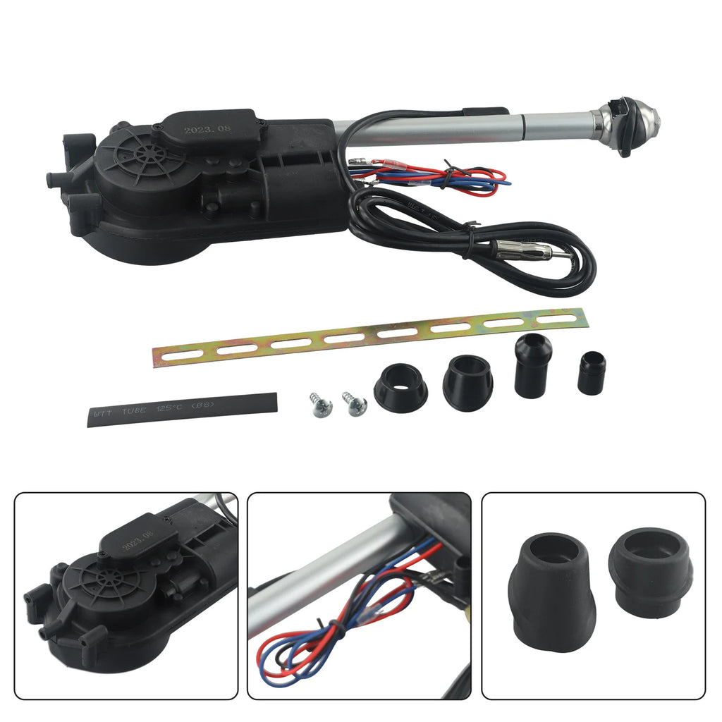For 1973-1996 Buick Century Wagon/1973-1984 Buick Electra Power Antenna Aerial AM FM Radio Mast Cable Kit
