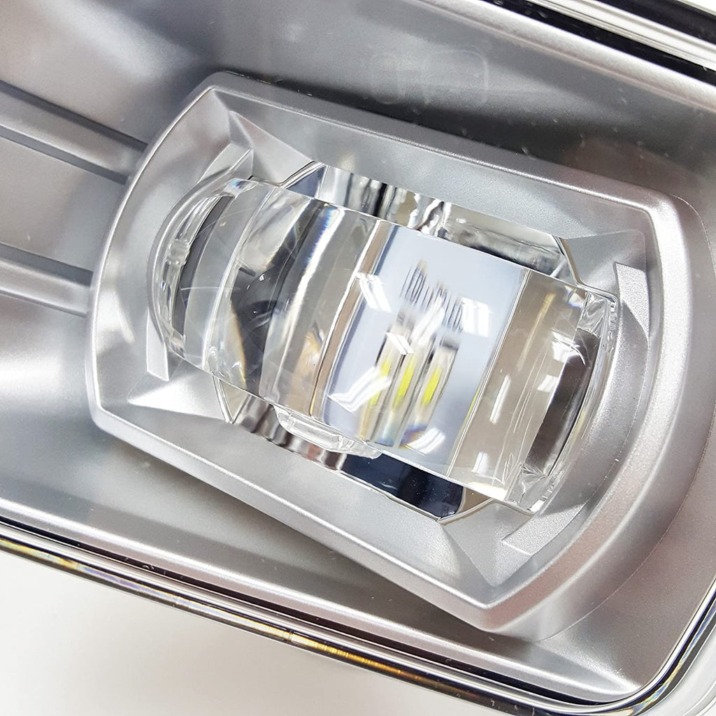 Built-in LED For 2007-2014 Chevrolet Suburban 1500 with Off Road Package Model Only Front Bumper Clear Fog Driving Lights Set OEM# 22872763 / 22872762 /GM2593160 / GM2592160 ﻿