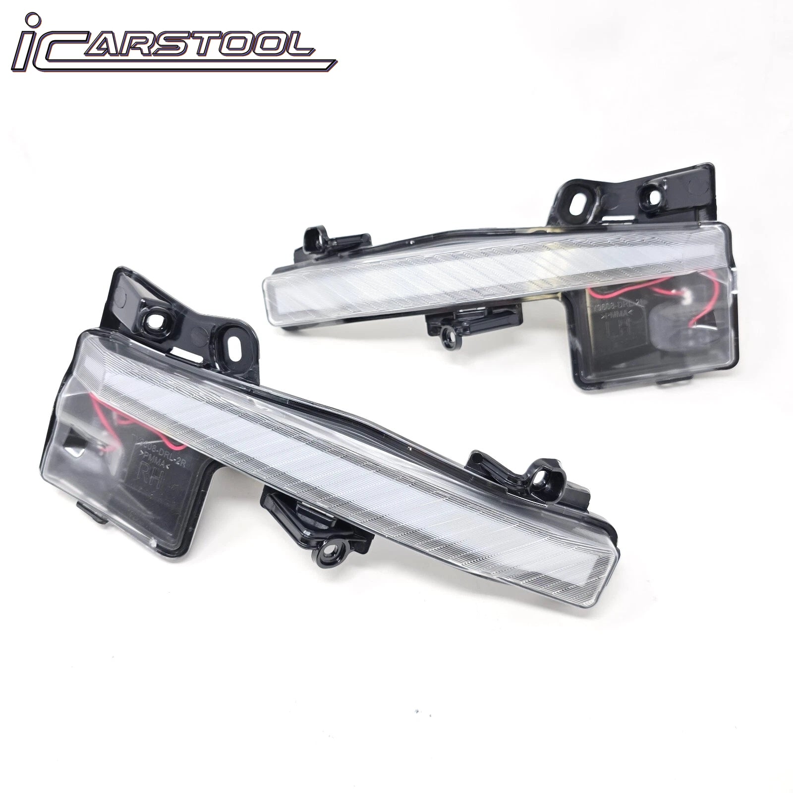 LED Fog Accent Lights Kit For 2023 2024 2025 Toyota Prius DRL Sequential Signal Wires NEW ﻿