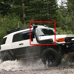 Air Intake Snorkel Kit For 2007-2012 Toyota FJ Cruiser 1GR-FE 4.0 V6 2WD 4WD 4x4