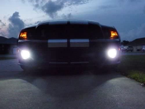 For2010 2011 2012 2013 Chevy Camaro models LED Clear Lens Fog Driving Lights Lamps Pair（Do not fit RS package）OEM#GM2590104 / 15839896