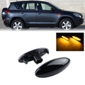 For 2005 - 2009 Toyota Yaris Hatchback (XP90) Smoked Lens Amber LED Signal Side Marker Lights