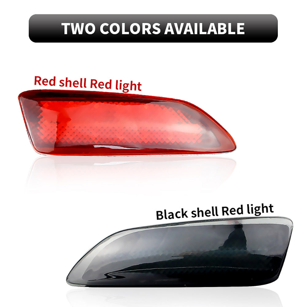 2x Red Len LED Bumper Brake Light Lamps For 2011 2012 2013 Toyota Corolla