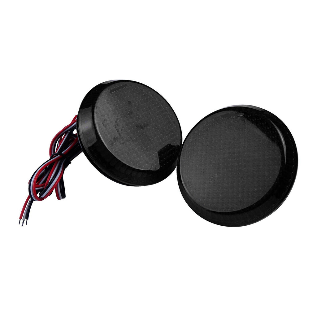 2x Smoked Lens Bumper Reflector LED Tail Brake Light For Scion iQ/xB Nissan Qashqai Dualis/Juke
