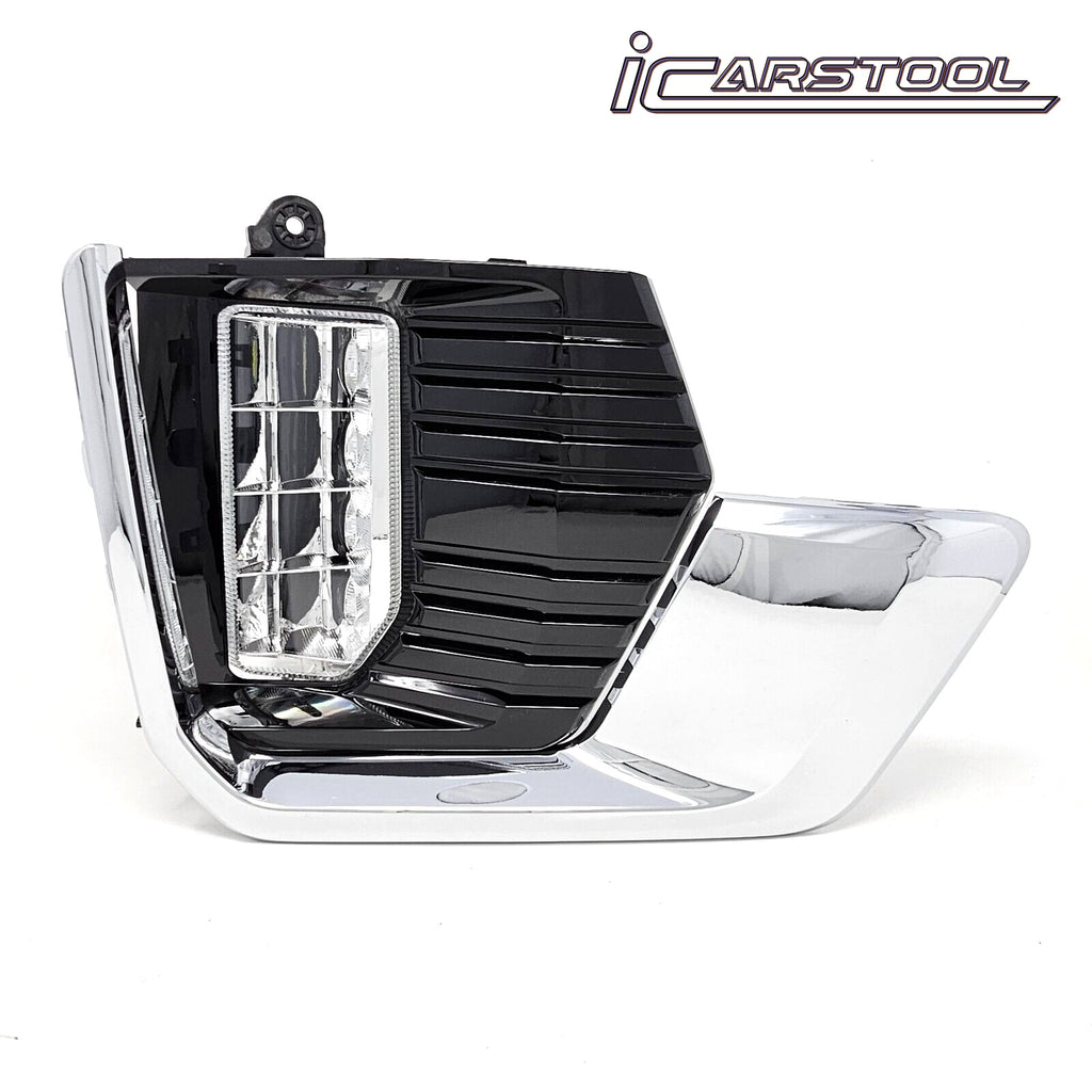 Clear Lens LED Fog Lights Kit For 2021 2022 2023 GMC Yukon /Yukon XL with Switch Wire Bezel OEM# 84513247 / 84513246 / 84739476 / 84739475 GM2593331 / GM2592331 /&nbsp;GM2593335 / GM2592335