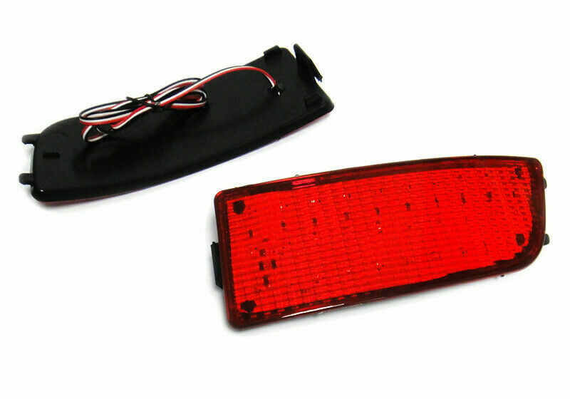 For 2007-2018 Mercedes Sprinter W906 Red Lens LED Rear Bumper Stop Brake Lights OEM#2E0945105A 2E0945105 68012886AA 68012887AA , A9068260140 A9068260040 9068260140 9068260040