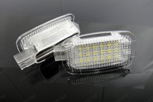 White Exact Fit LED Lamps For Mercedes Side Door, Foot Area, Vanity, Trunk Light