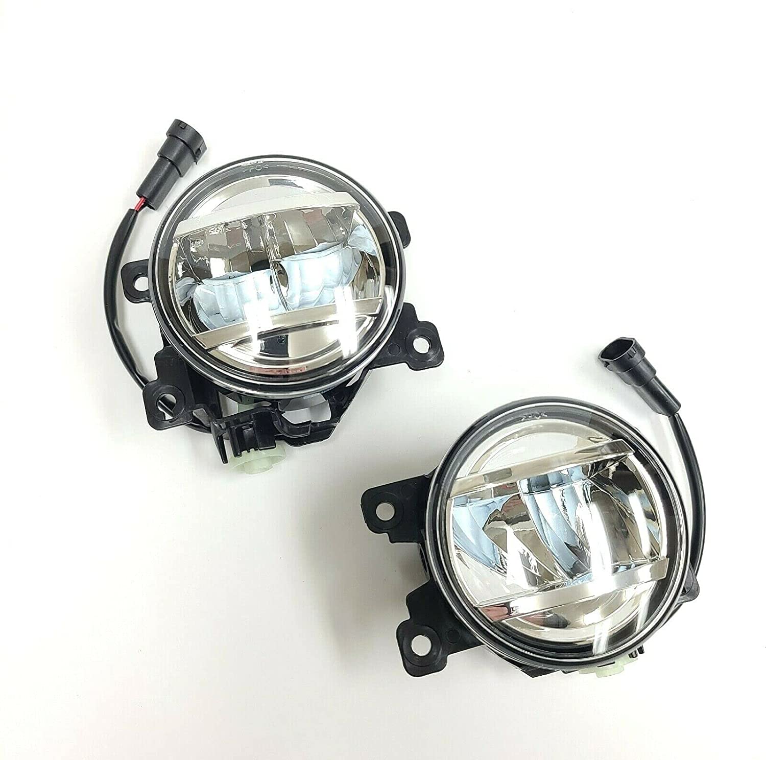 Clear Lens LED Fog Lights Kit For 2021-2022 Honda Odyssey with Switch Bezel Wires Relay OEM# 33950TEYY01 / 33900TEYY01,HO2592144 / HO2593144 19-6225-00 / 19-6226-00