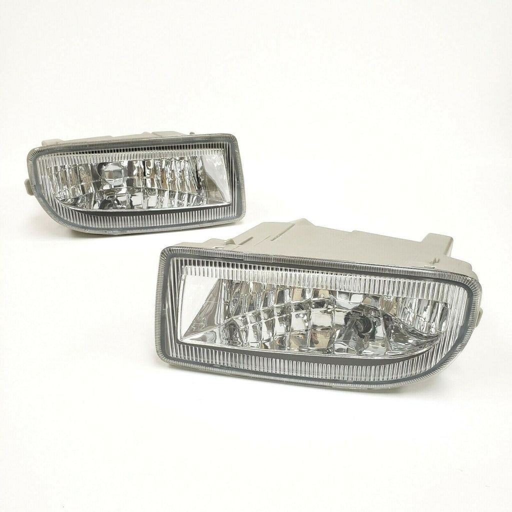 Fog Lights  For 1998-2007 Toyota Land Cruiser (OE Style Clear Lens with Adapter Plugs, Bulb) OE#TO2592101 / TO2593101, 81220-60042 / 81210-60122