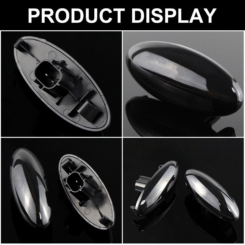 For 2006 - 2009 Toyota RAV-4 Smoked Lens Amber LED Signal Side Marker Lights