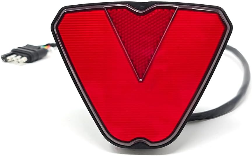 F1 Style Hitch Cover LED Brake Sequential Signal Light 2" Receiver Red Reflector Tow Truck Universal 4-in-1 Function - Sequential Signal/Brake/Reverse/Runing Light
